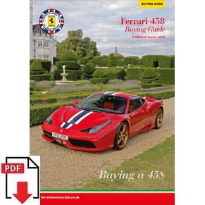 Ferrari buyer's guide 458 PDF (uk)