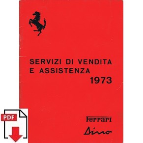 1973 Ferrari organizzazione di vendita e assistenza 77/73 PDF (it/fr/uk/de/sp)