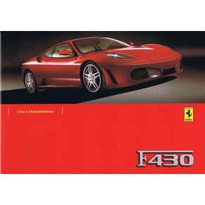 2004 Ferrari F430 owner's manual 2085/04 (2nd printing) (Uso e manutenzione)