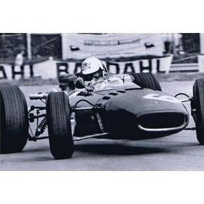 Photo 1966 Ferrari 312 F1 n°6 Ludovico Scarfiotti / Monza (Italy)