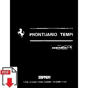 1981 Ferrari Mondial 8 service time schedule 213/81 PDF (it)