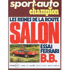 Sport auto n°153 - Essai Ferrari BB 512